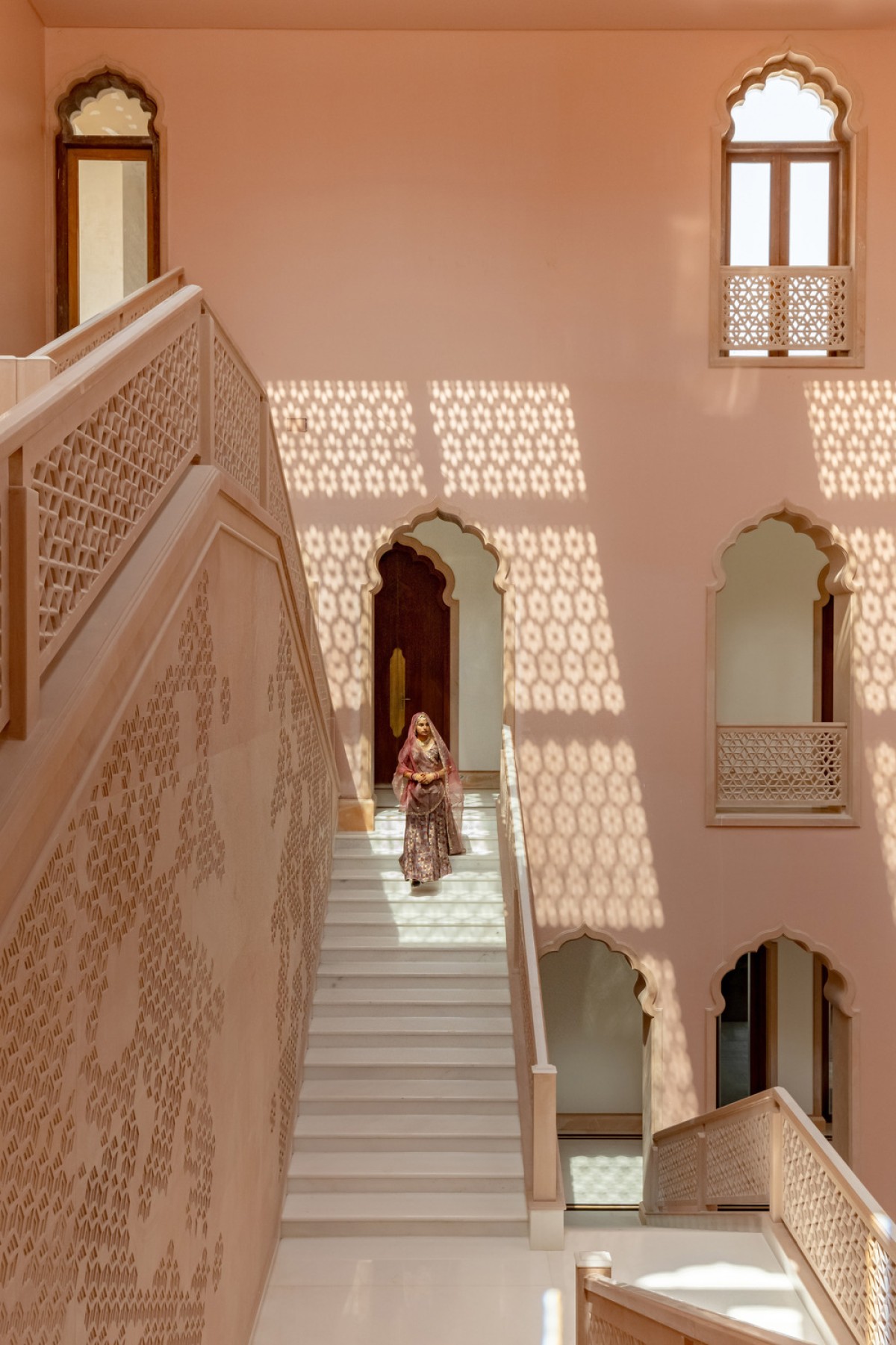 Staircase of Narsighar by Sanjay Puri Architects