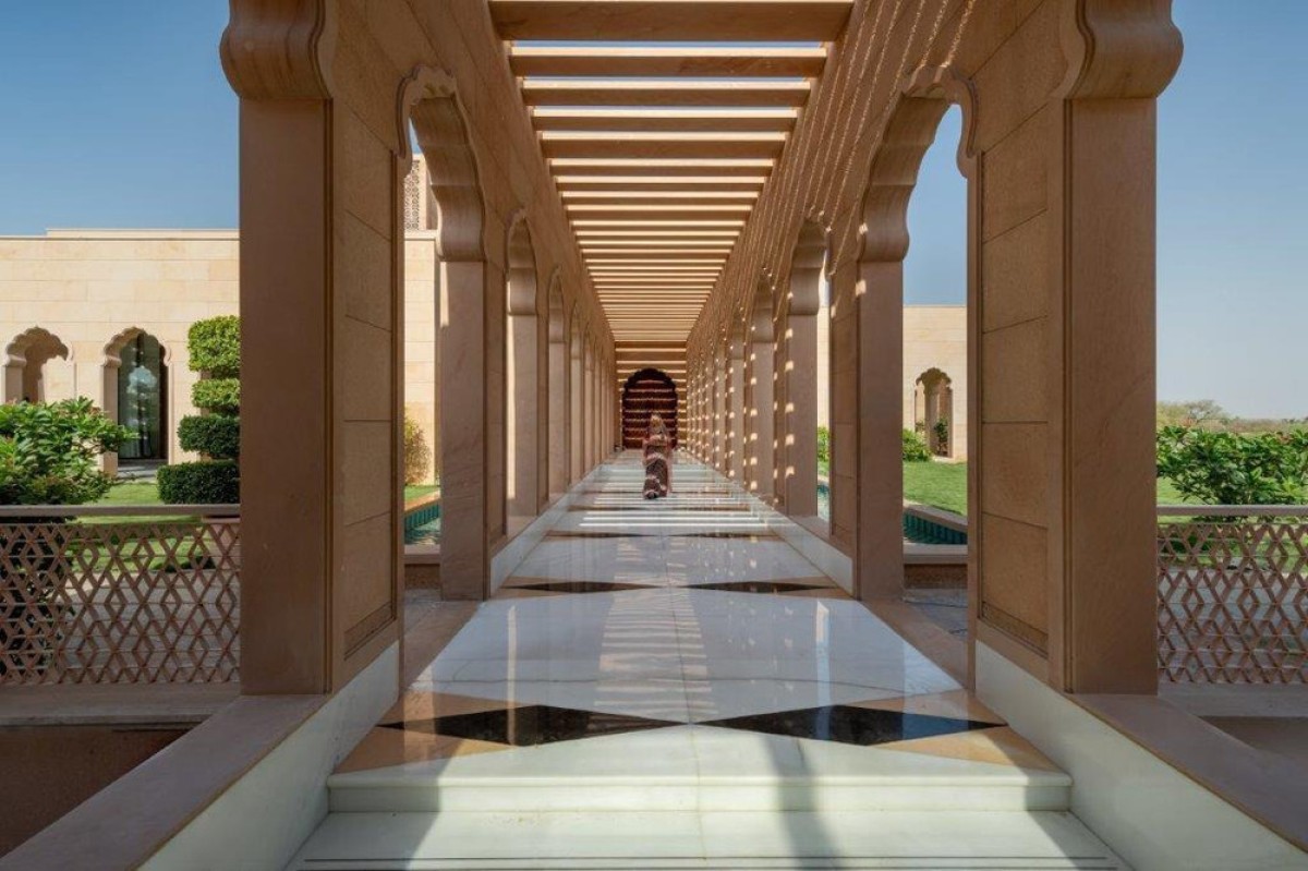 Lobby of Narsighar by Sanjay Puri Architects