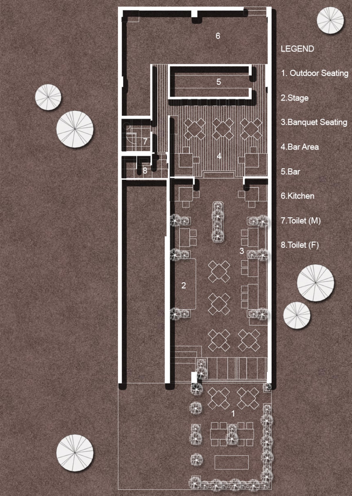 Floor Plan of The Local House by Loop Design Studio