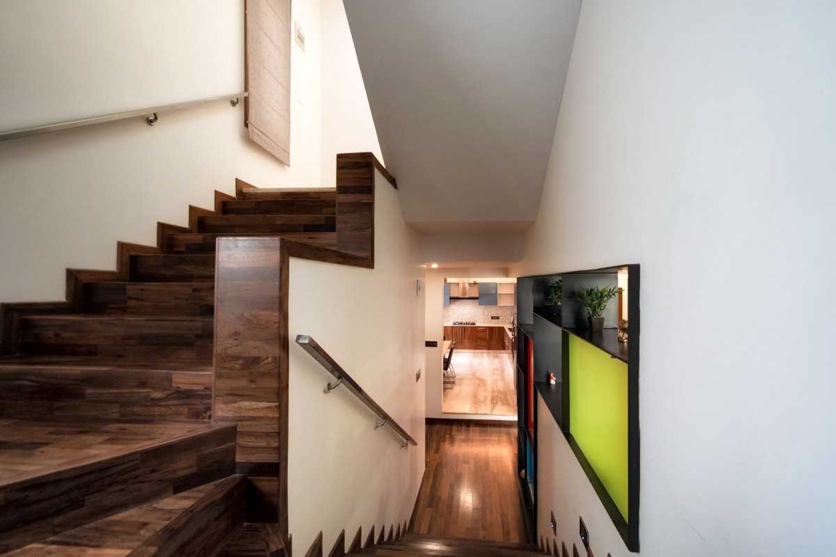 Staircase of Not So Big House by Sudaiva Studio