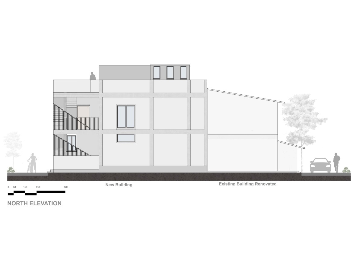 North Elevation of Latchiya Illam by RP Architects