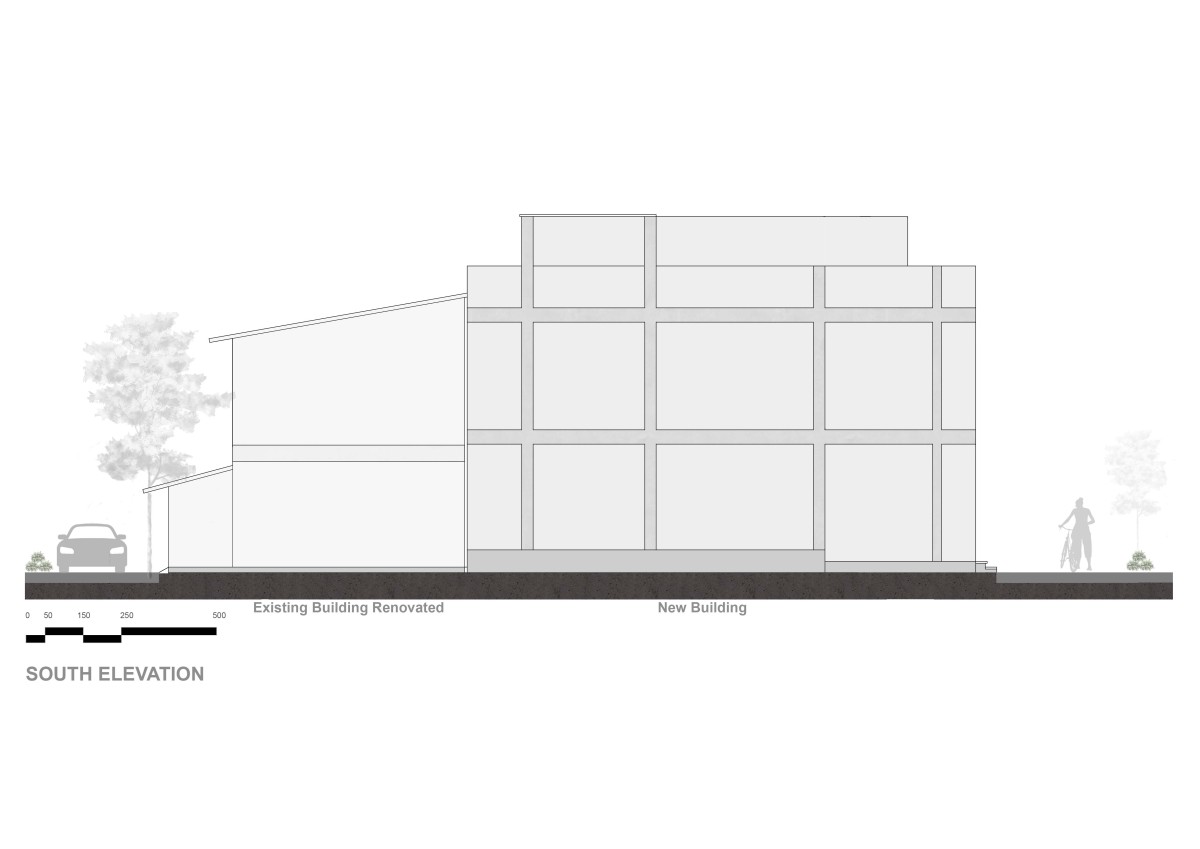 South Elevation of Latchiya Illam by RP Architects