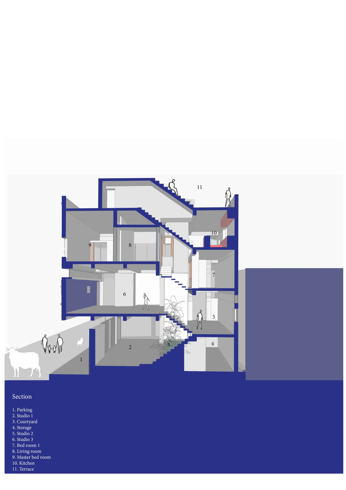 Section of Tiered Realm by Fictional Project