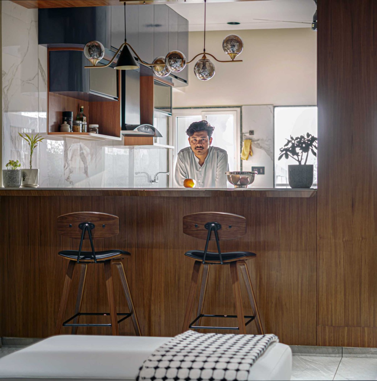 Dining of Apartment 401 by D.I.B Collaborative