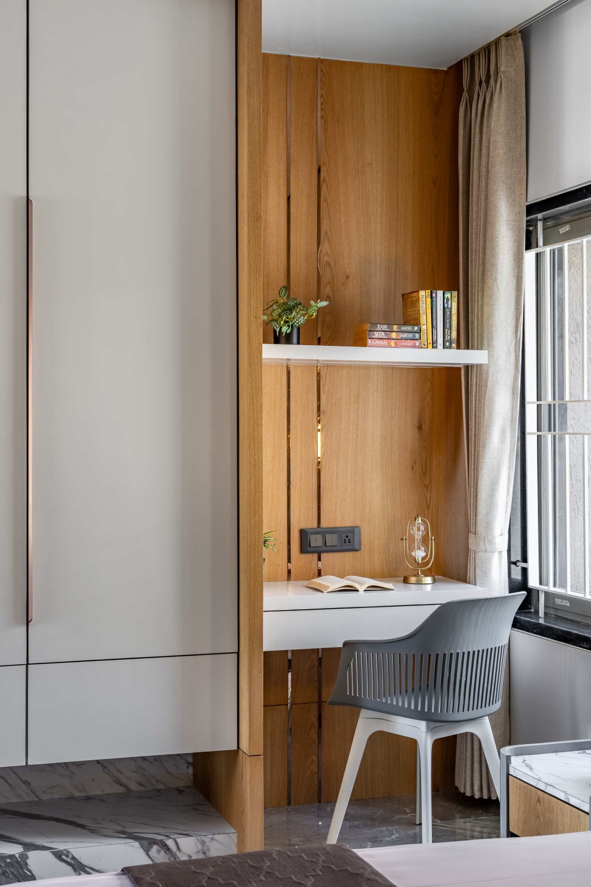 Guest Bedroom of The West Garden House by Studio Synergy