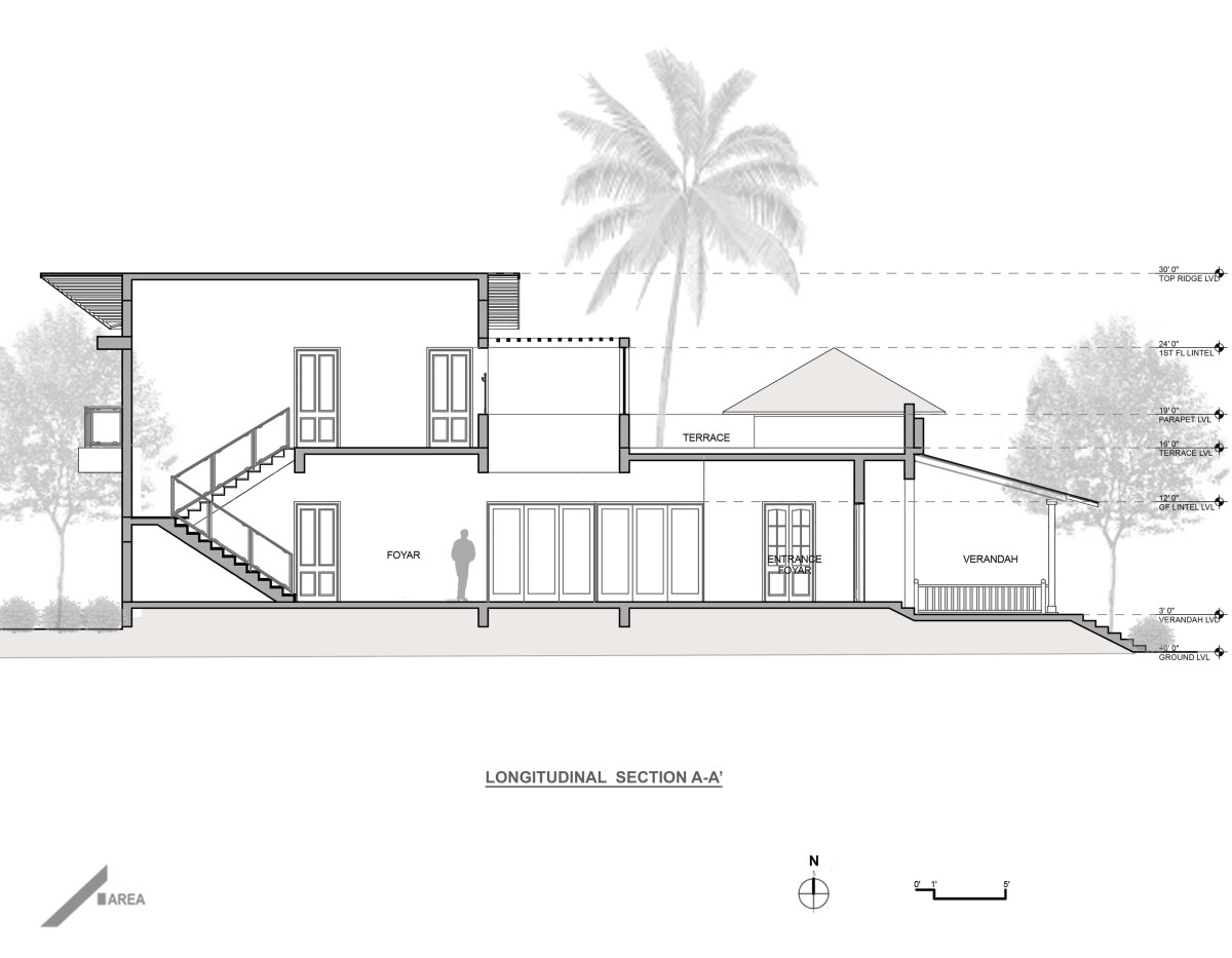 Section AA of Chavan Wada by Area Planners