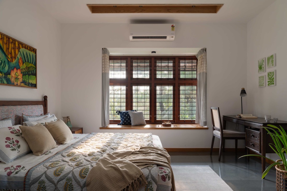 Bedroom of Navyam by CLAYCOOP Architects