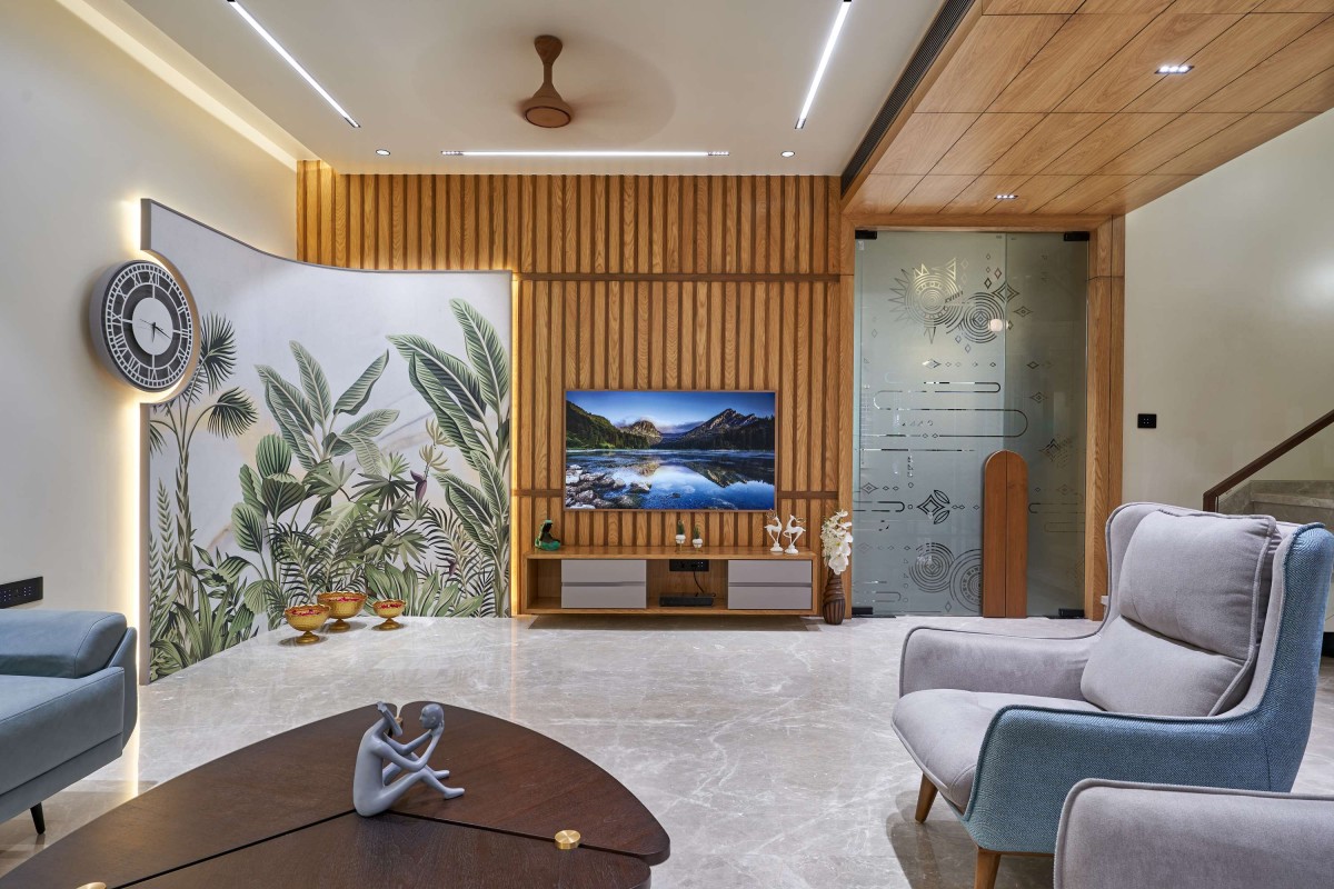 Living room of Nest by Era Architect & Associates