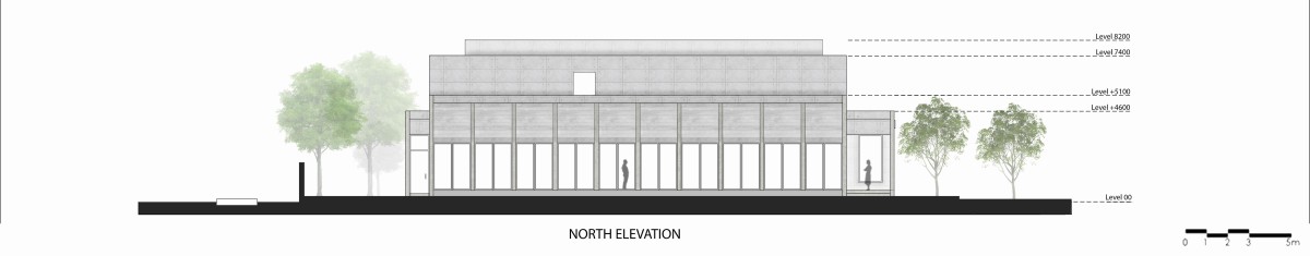 North Elevation of Svasti by Essteam Design Services LLP