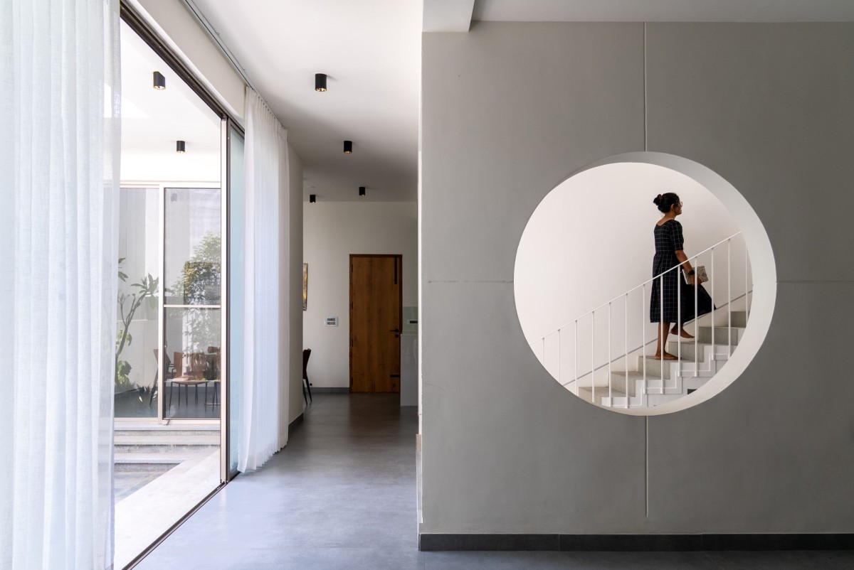 Pathway of TT House by Wall Narratives