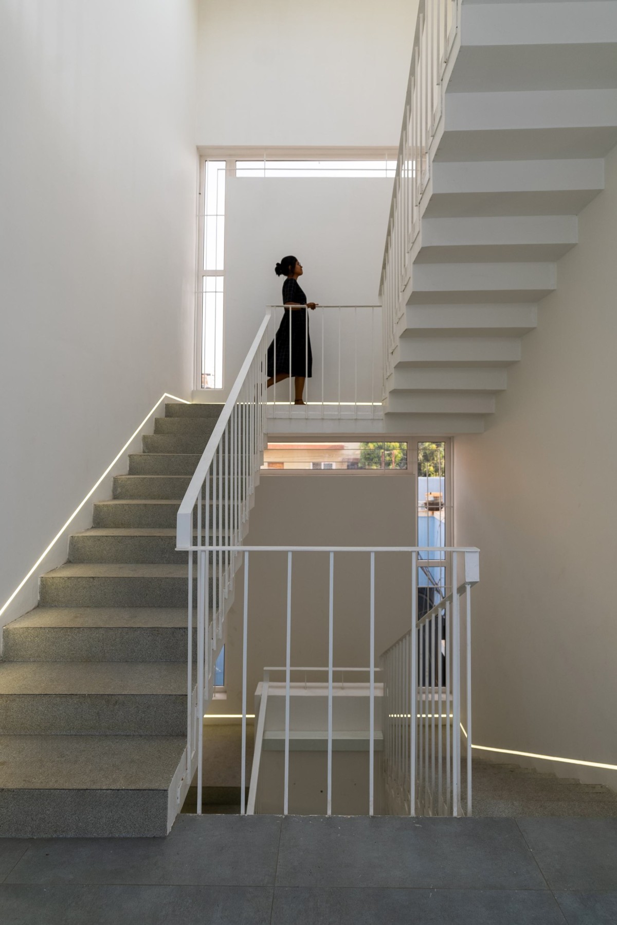 Staircase of TT House by Wall Narratives