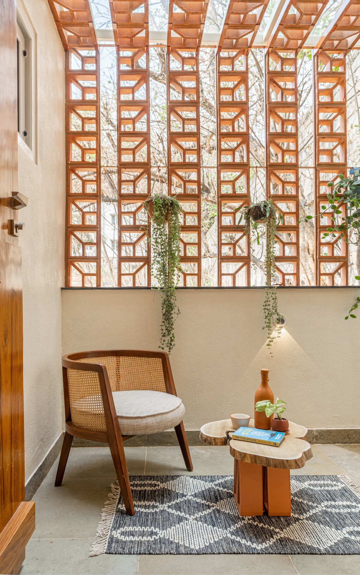 Balcony of Workspace of Advaya by Wright Inspires