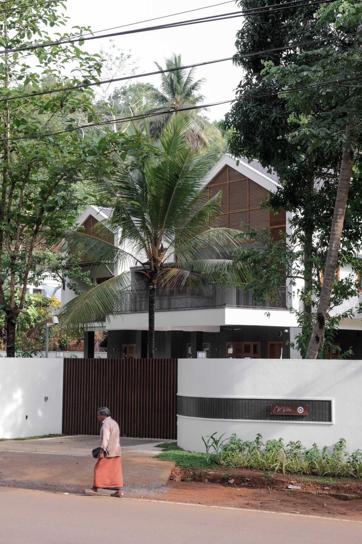 Exterior view of C K House by Yugen Architecture