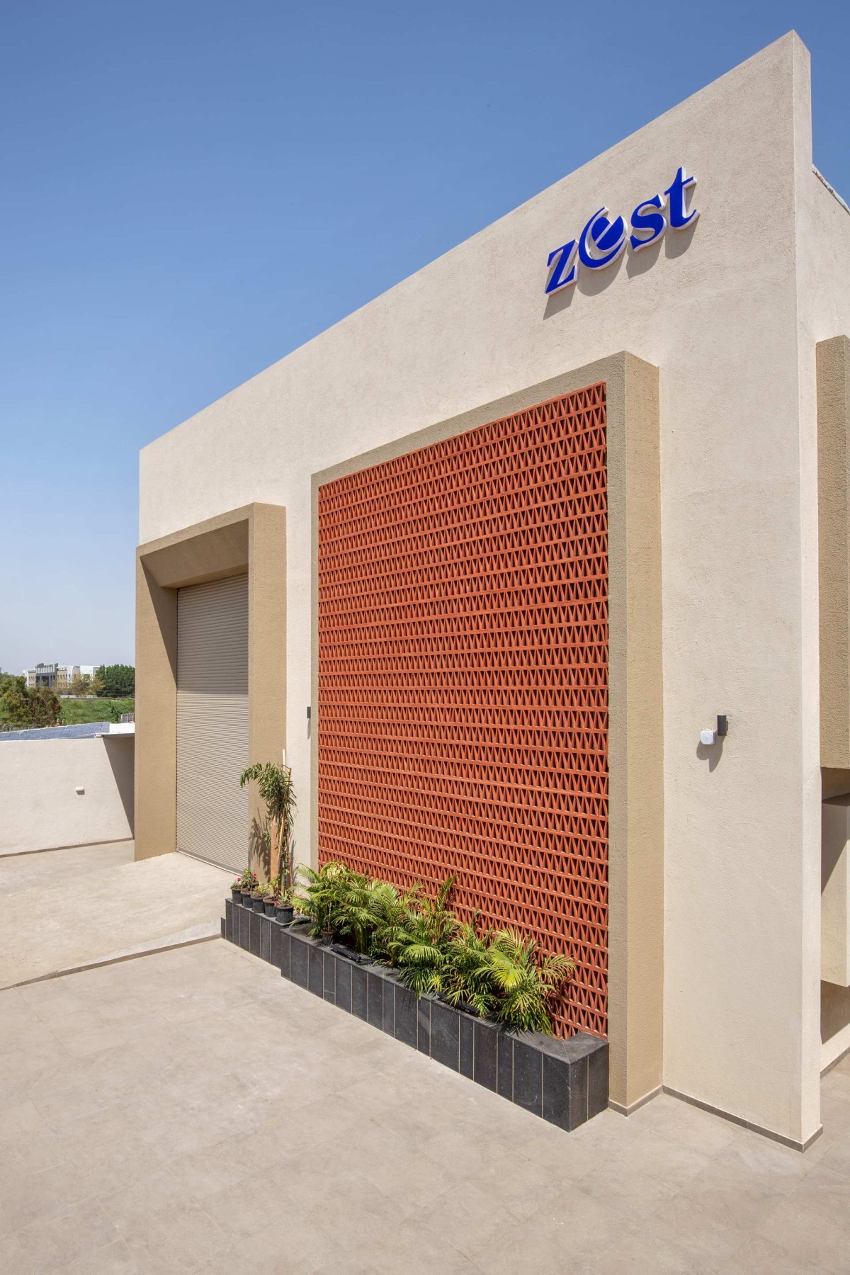 Exterior view of Zest Marine Services Pvt. Ltd. by Studio Archaic