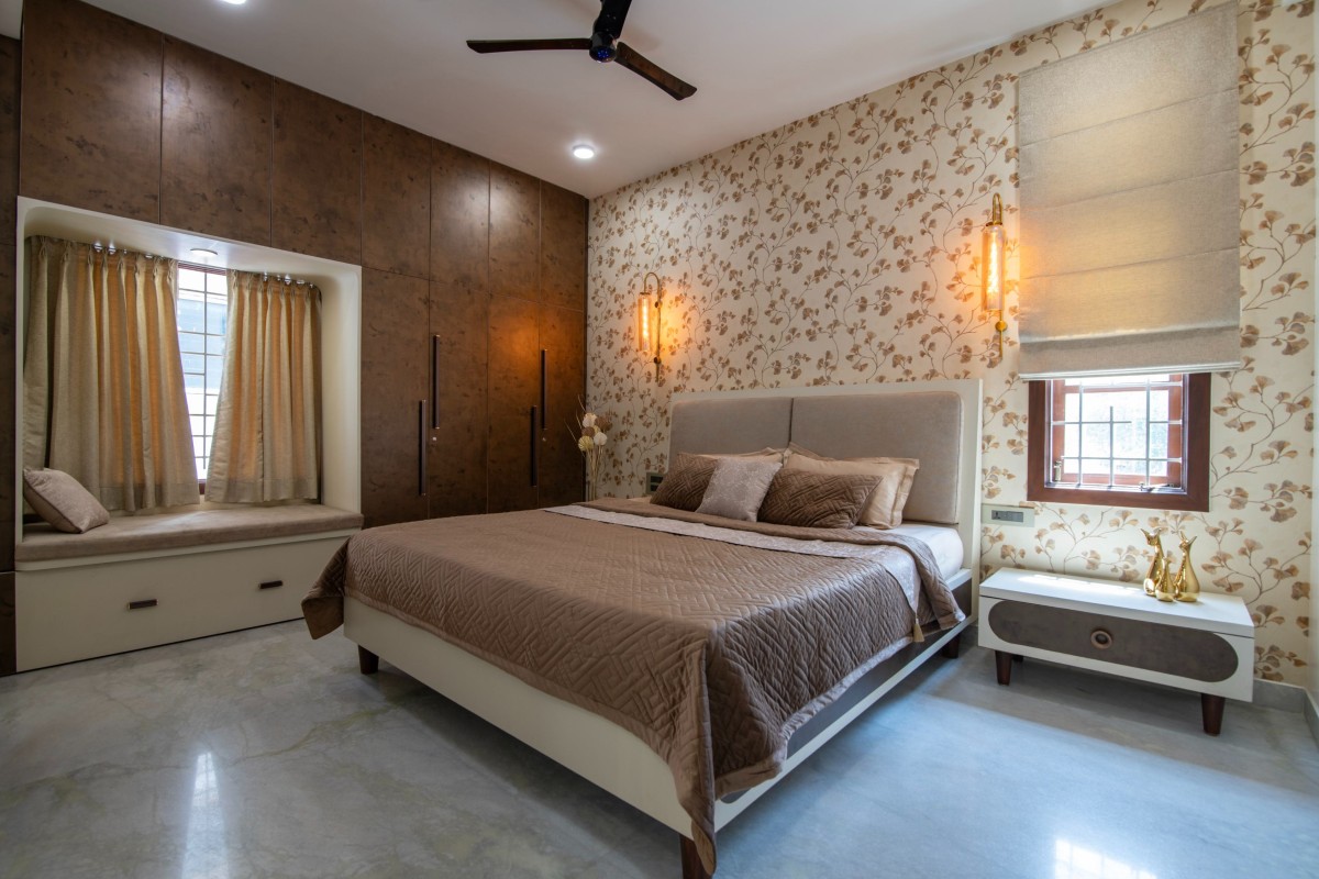 First Floor Master Bedroom of Navikaran by Studio Fingo