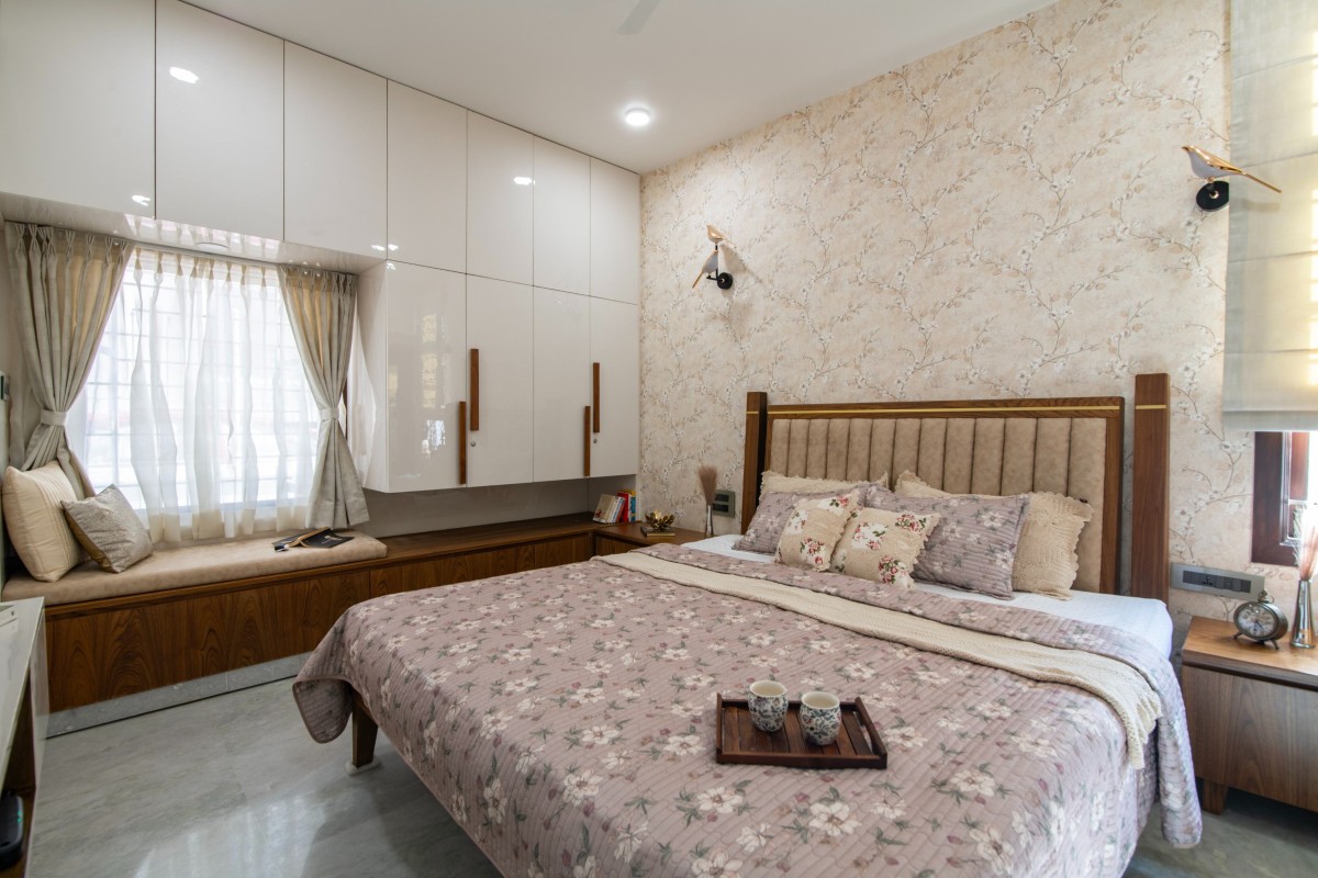 Ground Floor Master Bedroom of Navikaran by Studio Fingo