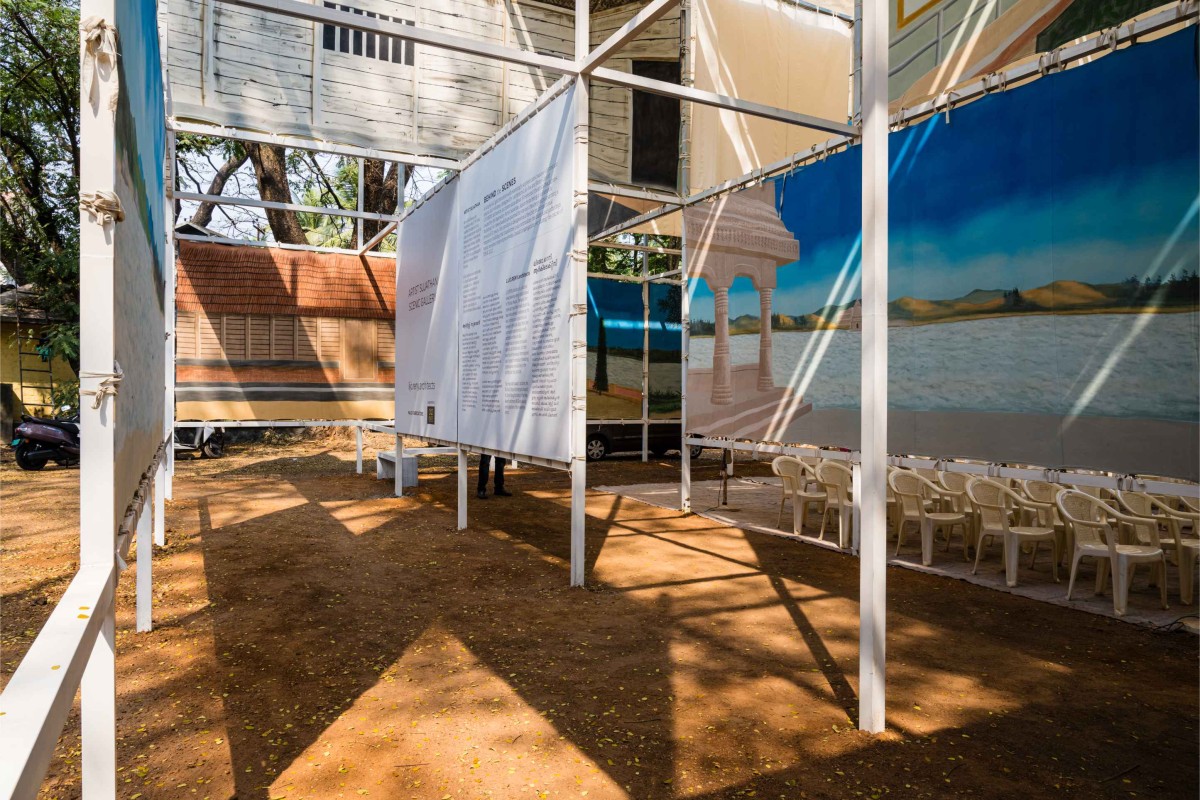 Interior view of ITFOK (International Theatre Festival Of Kerala) by LIJO.RENY.architects