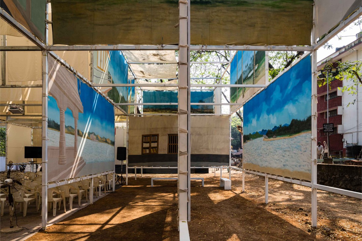 Interior view of ITFOK (International Theatre Festival Of Kerala) by LIJO.RENY.architects