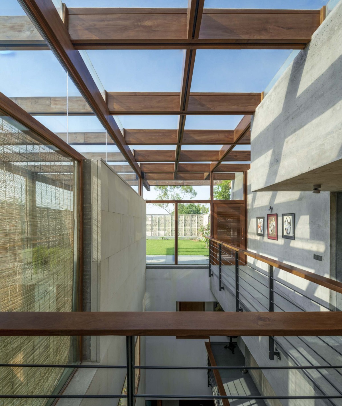 Skylight of House of Voids by Malik Architecture