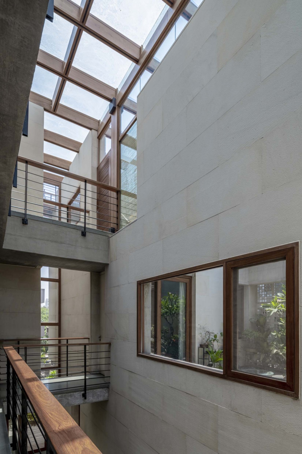 Skylight of House of Voids by Malik Architecture