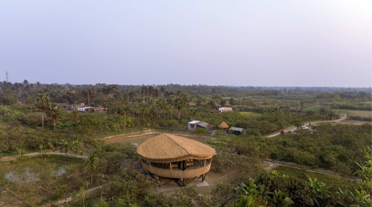 Aerial View of Macha House by Abin Design Studio