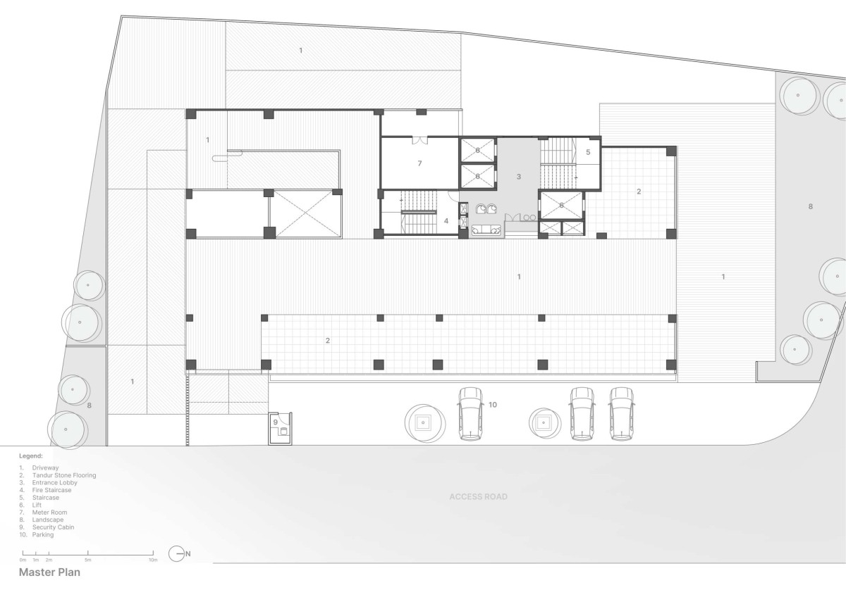 Master Plan of West Bay by Karan Darda Architects