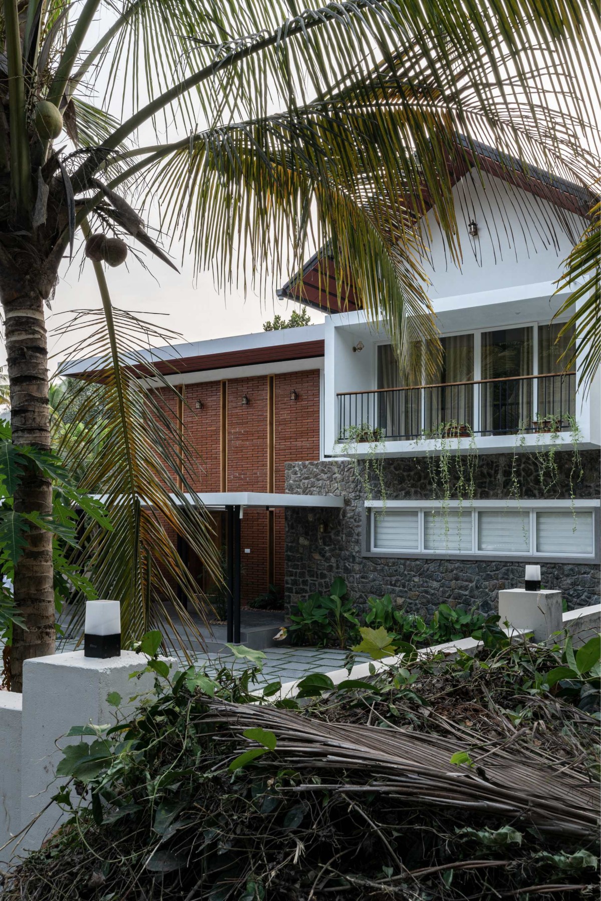 Exterior view of Brock House by Akhil Albin Architects