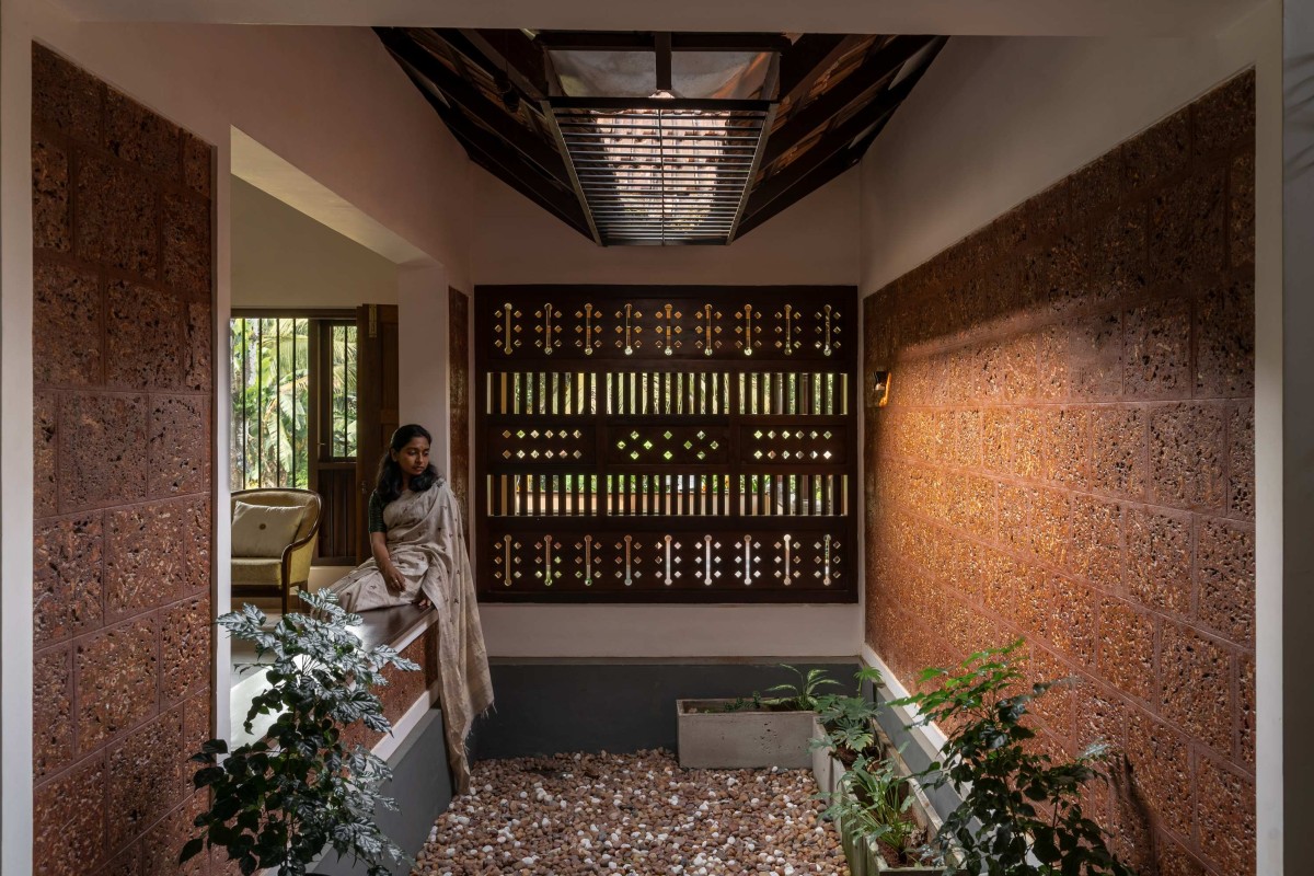 Indoor Courtyard of Nihaaram by Padav Design Collective