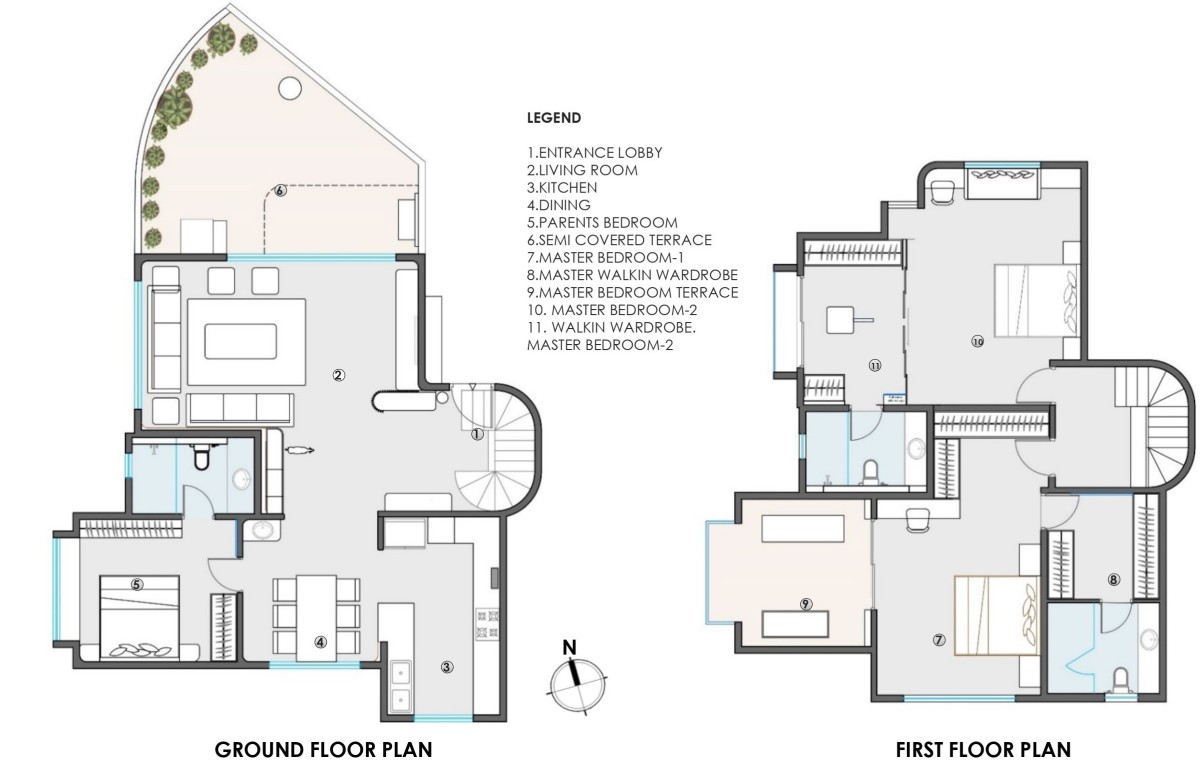 Plans of Morning Glory by Sparc Design