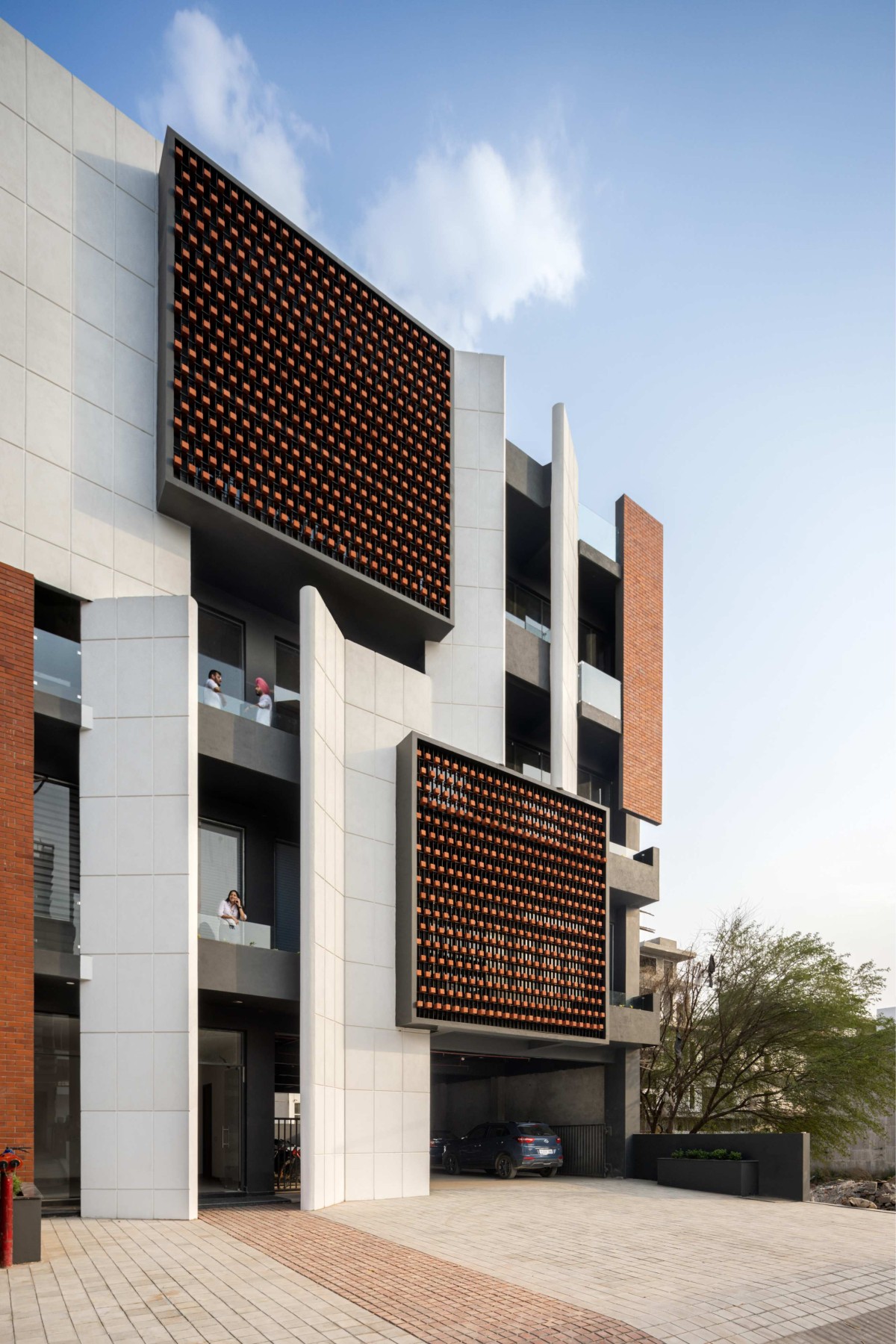 Exterior view of Brick By Brick by Studio Ardete