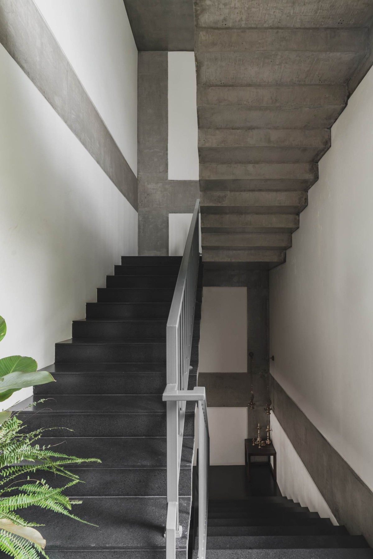 Stairway to Master room of Aniketana by Kasa Design Collective