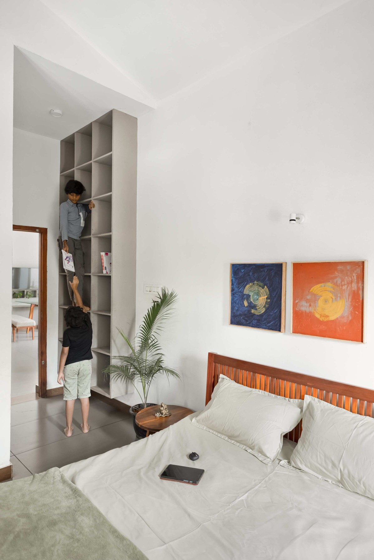 Bedroom of Thanal - “The Common Man’s House” by Archidose Architects