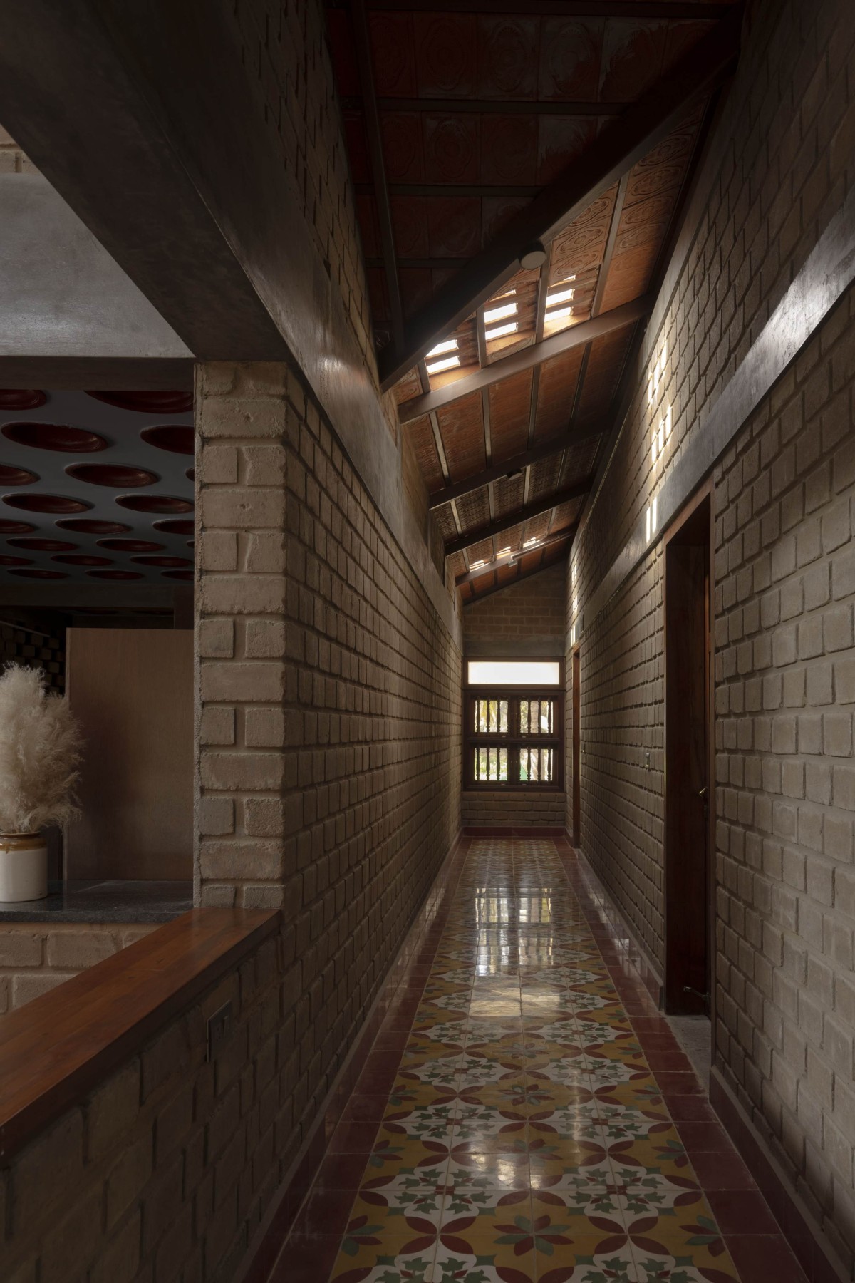 Corridor of Kaattu Veedu Guesthouse by Studio XS