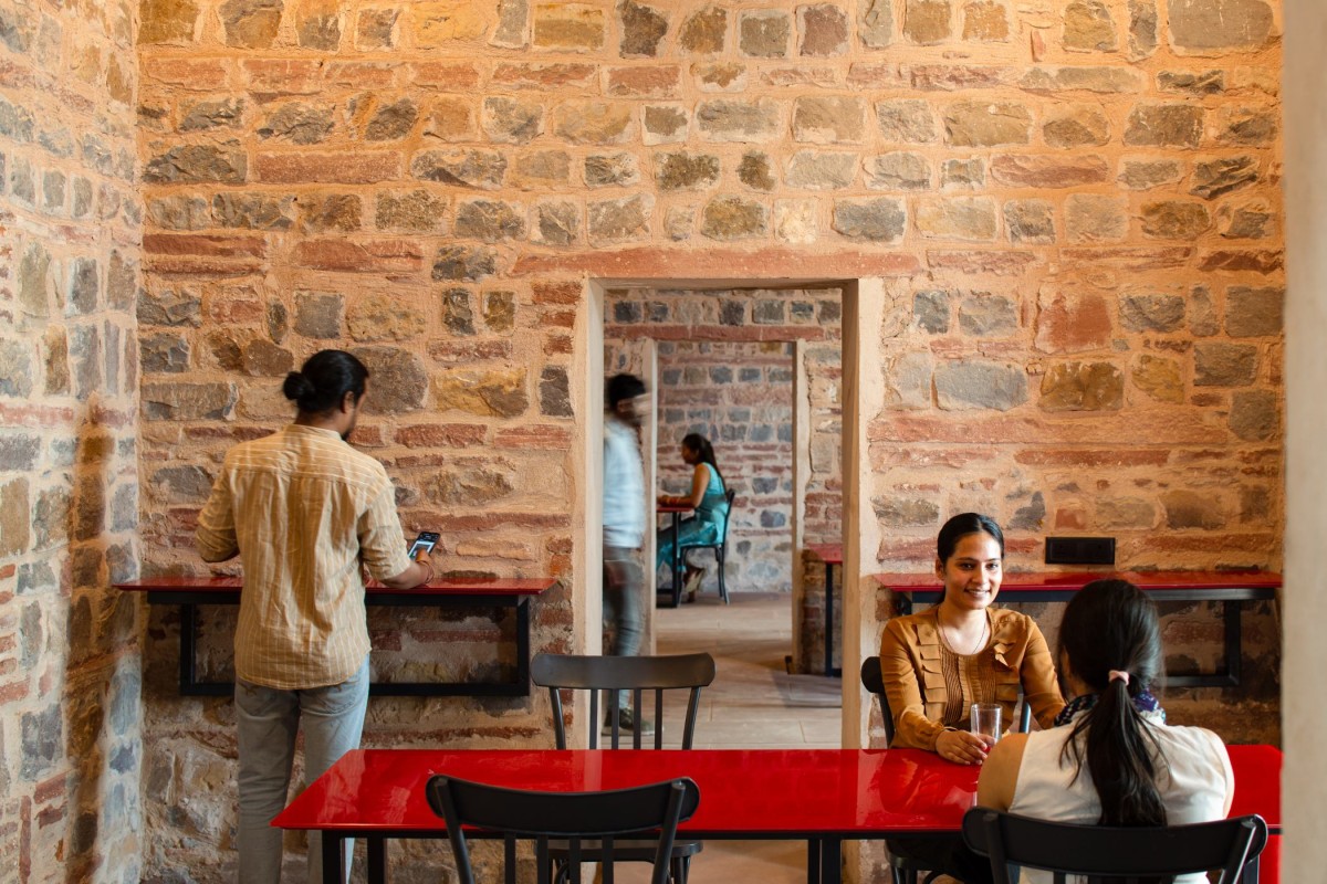 Cafeteria of Red Fort Center by Design Factory India