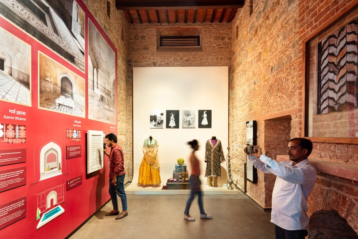 Interior view of Red Fort Center by Design Factory India