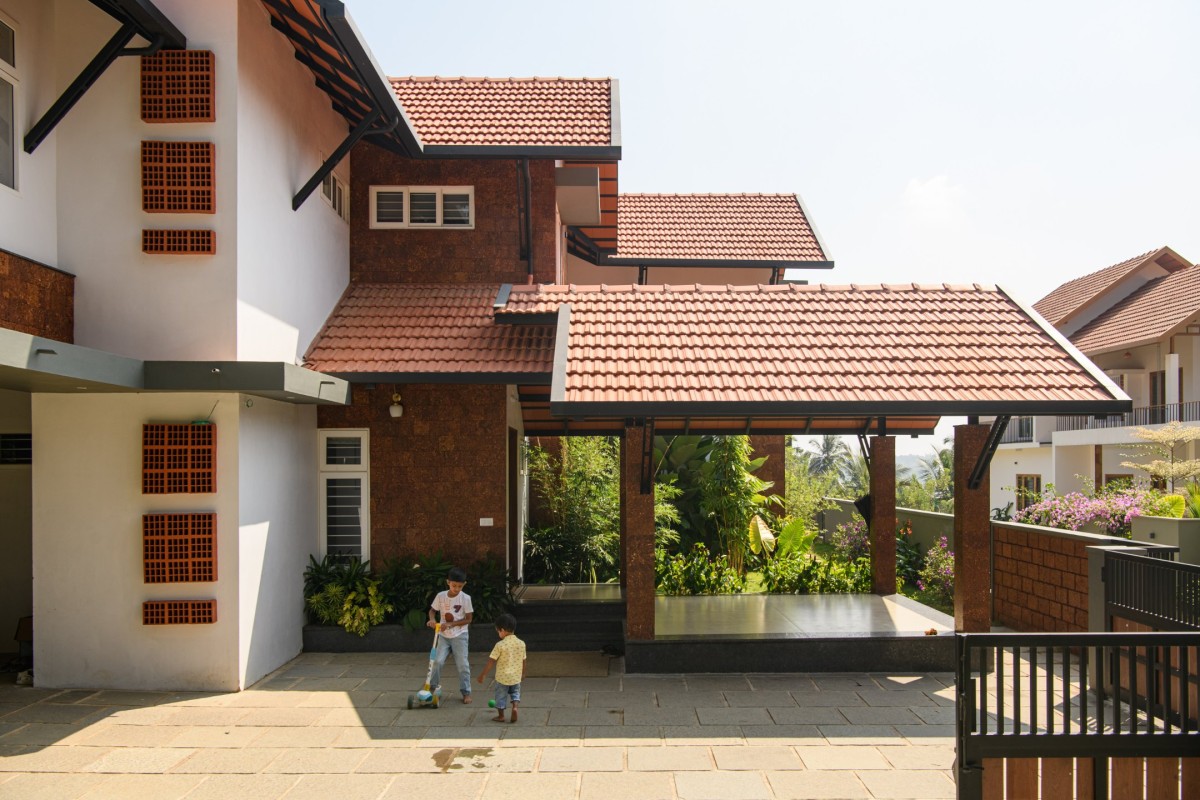 Exterior view of Kavyam by Bosky Studios