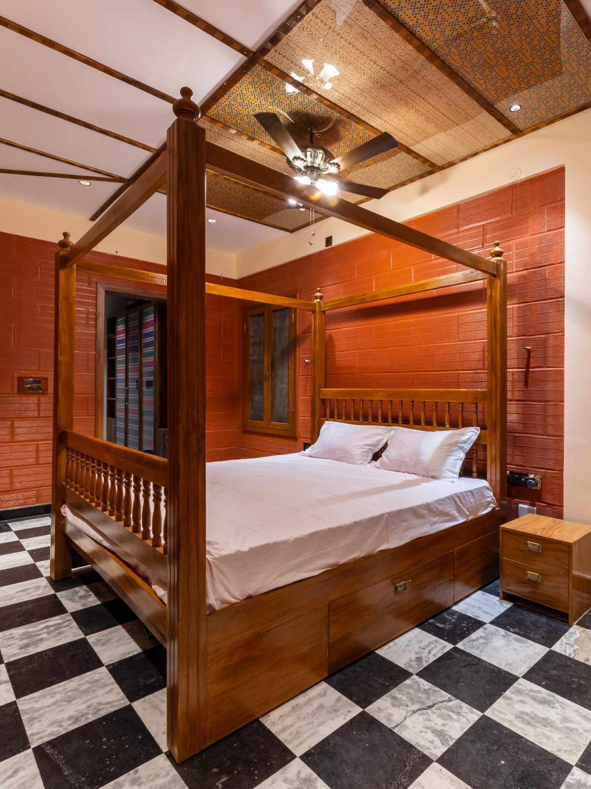 Daughter's Bedroom of House 1 by Thenappan Architects