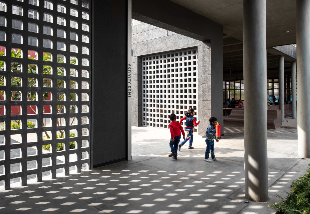 Corridor of The Centrum Club by Abin Design Studio