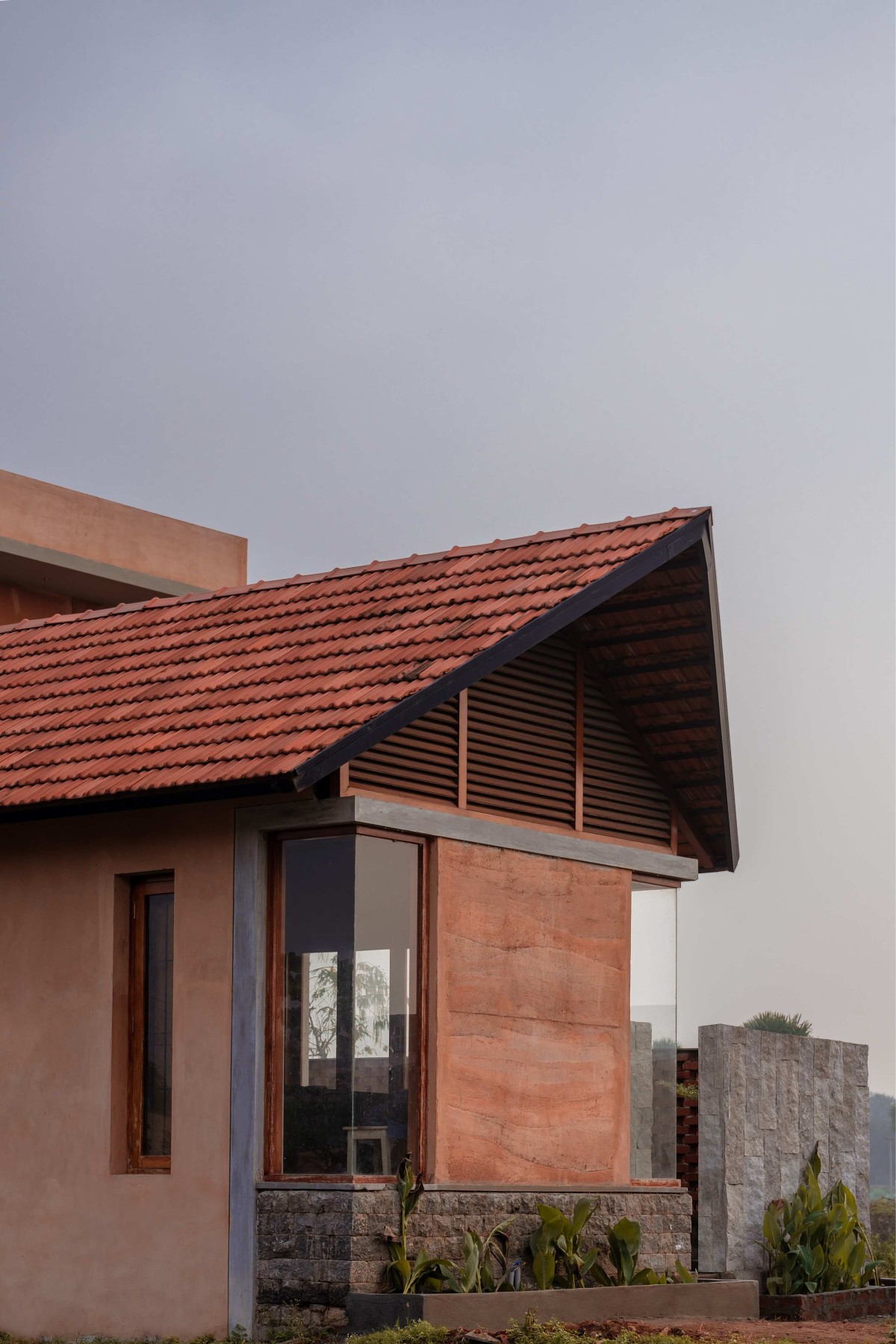 Exterior view of SITH Villa by Aagaram Architects