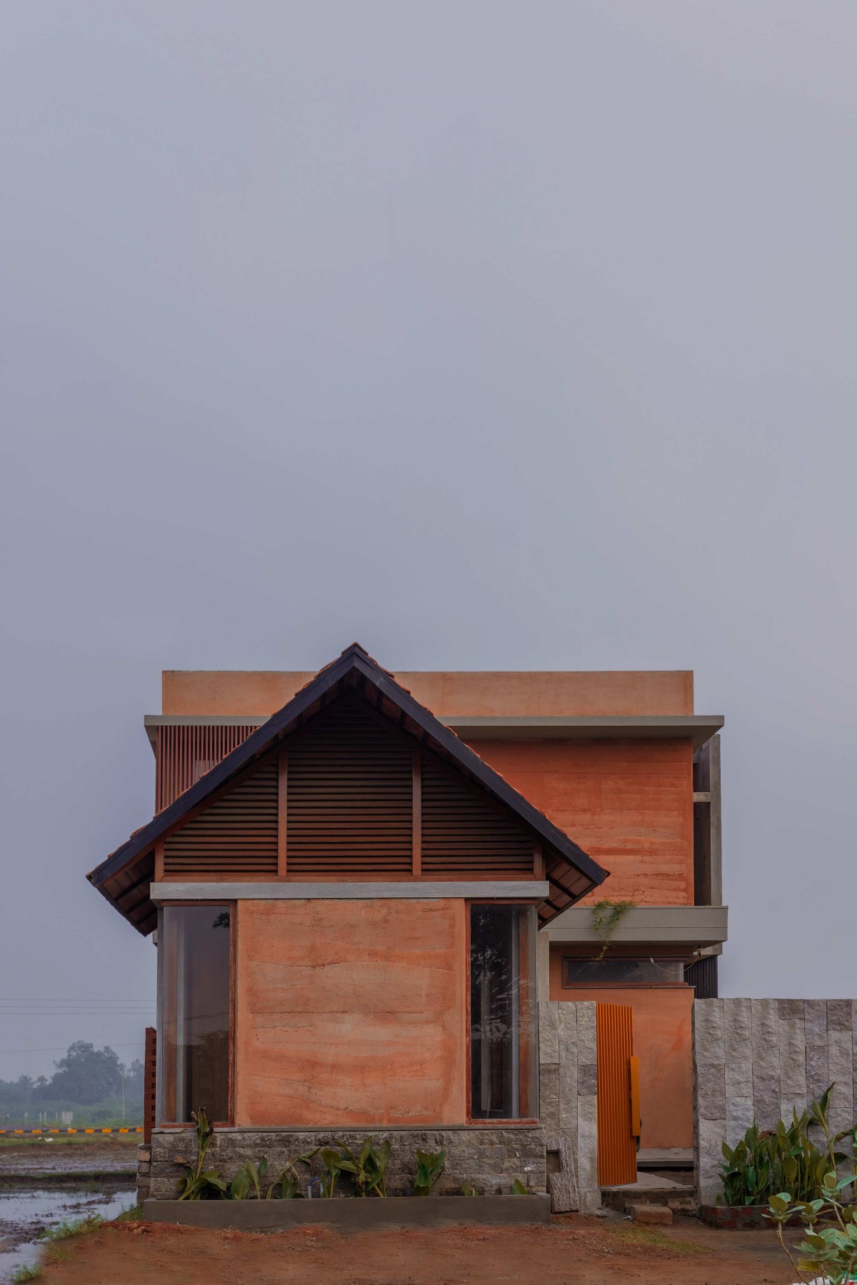 Exterior view of SITH Villa by Aagaram Architects