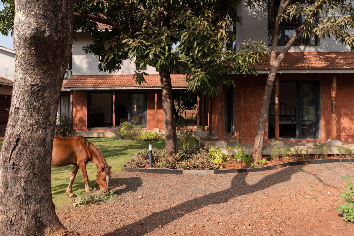 Exterior view of Maison Rouge by The Architecture Company