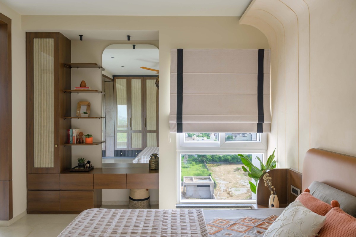 Master bedroom of Apartment 803 by Basic Homes