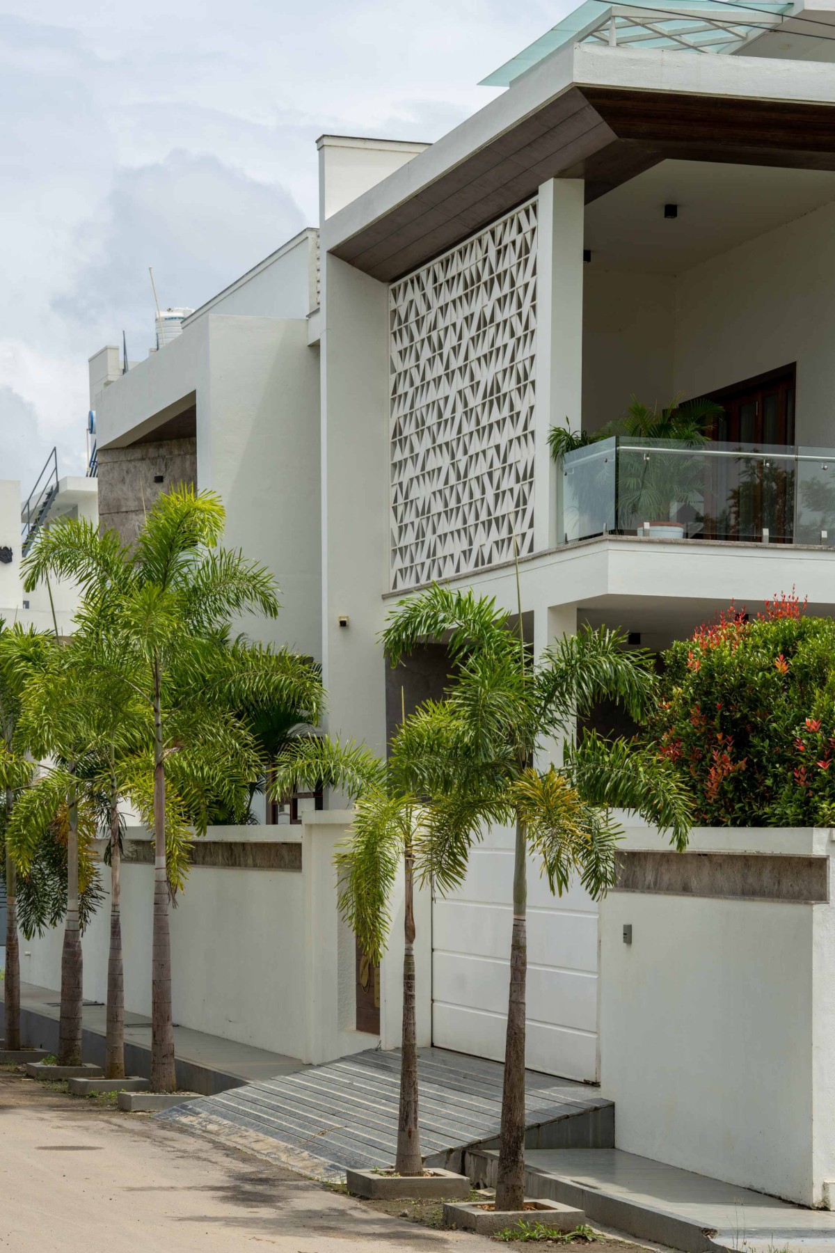 Exterior view of Saraswathi by Jyaamiti Architectural Studio