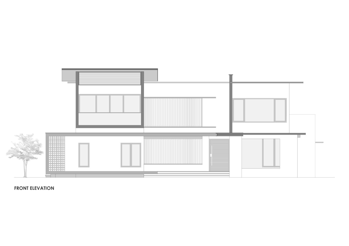 Elevation of Manahil by Cognition Design Studio