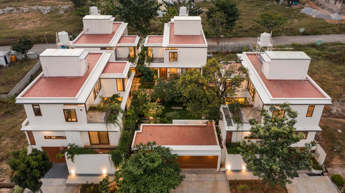 Aerial view of Geleyara Goodu by Avani Mudra Design