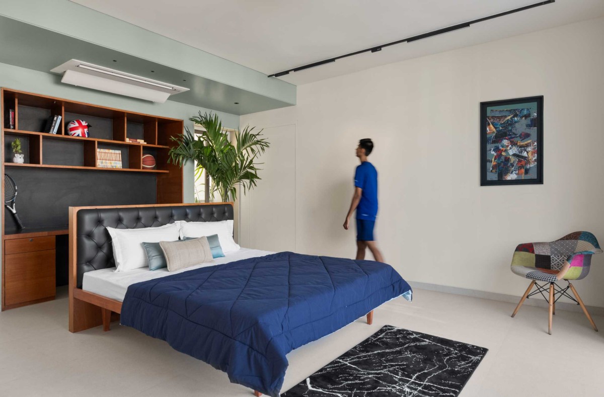 Bedroom 3 of The Arched Penthouse by The Design Alley