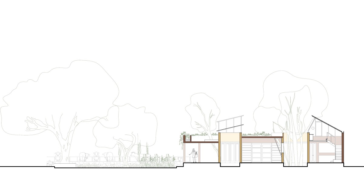 Section AA of Shed 2.0 by Studio ii