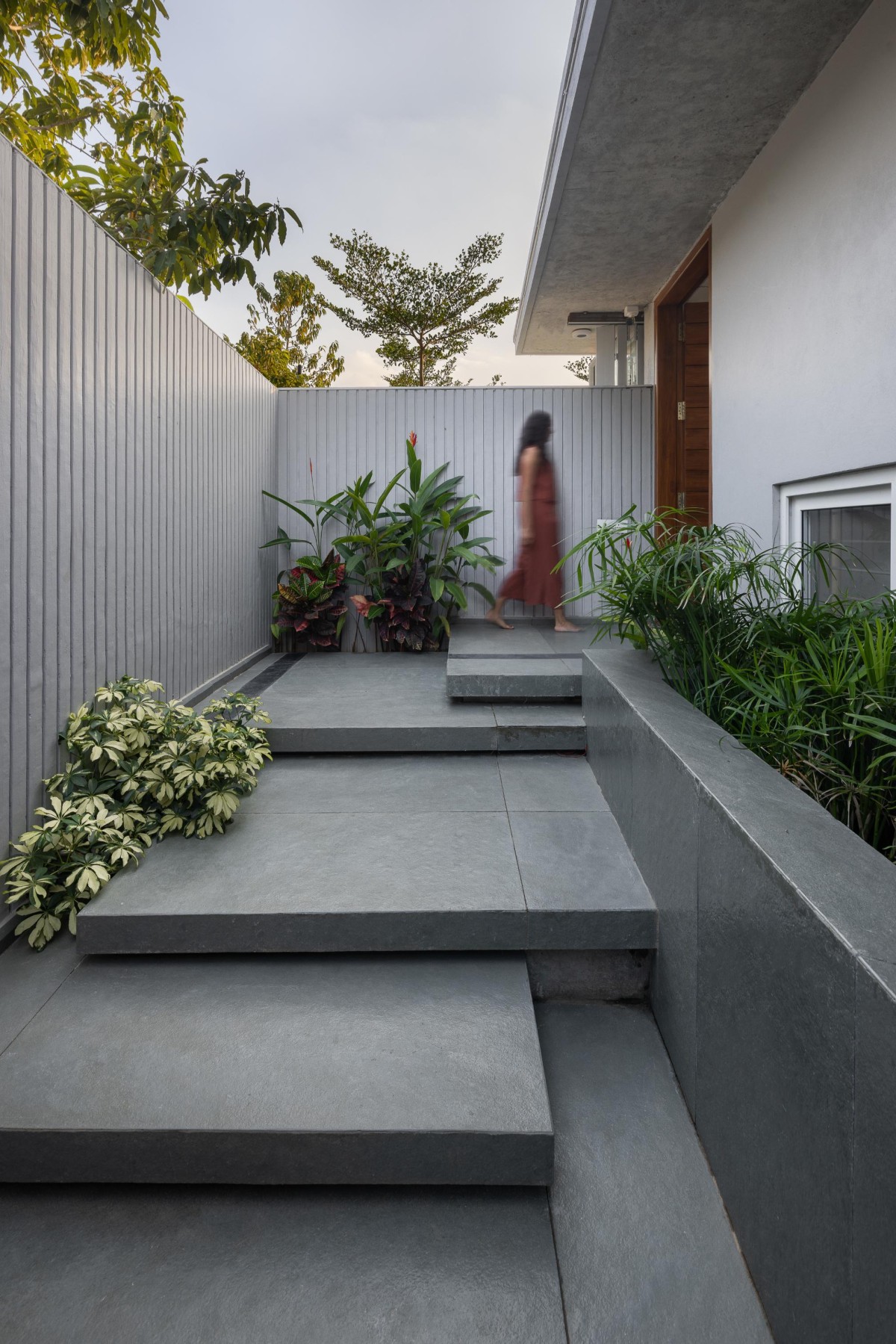 Entrance of Maya by Kamat & Rozario Architecture