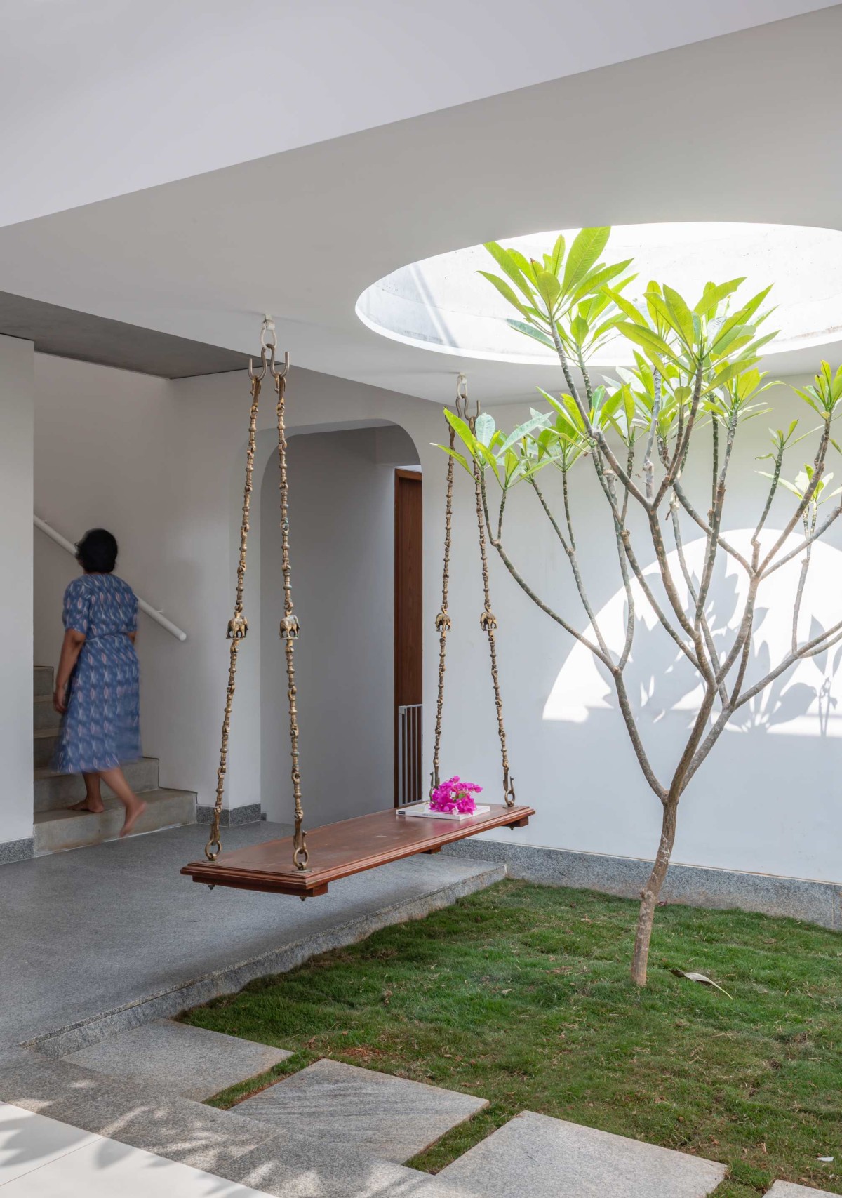 Courtyard of Samam House by ma+rs