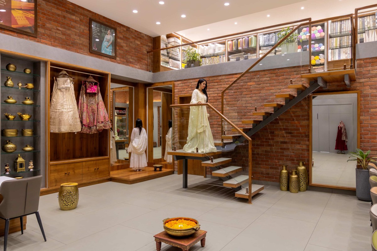 Interior view of Jitu's Boutique by Interarch Associates